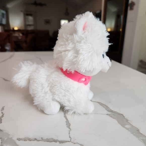 DISNEY Just Play Minnies Happy Helpers Snowpuff White Poodle Dog Plush 7" - Picture 5 of 7